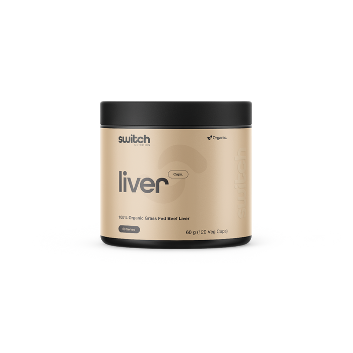 Beef Liver Certified Organic Grass Fed by Switch Nutrition