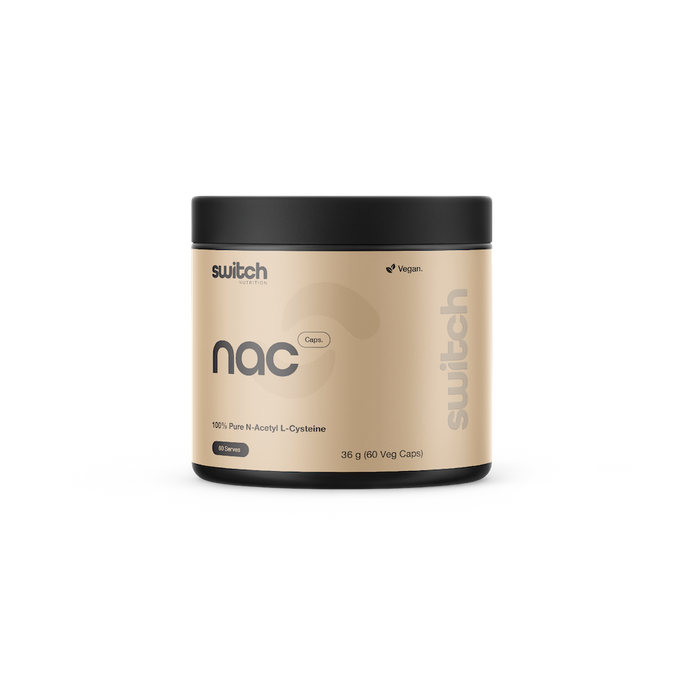 N-Acetyl L-Cysteine (NAC) Caps by Switch Nutrition