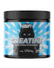 Krupt Creatine supplement container with blue and black design on a white background