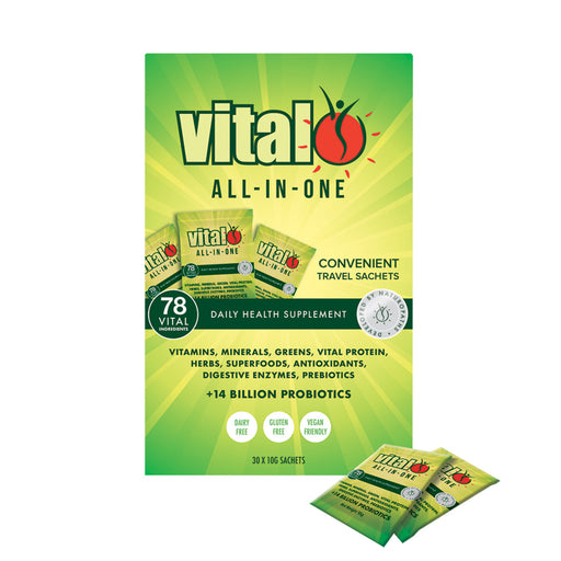 Vital All In One (Greens) Sachets 10g x 30 Pack at Supplements Central