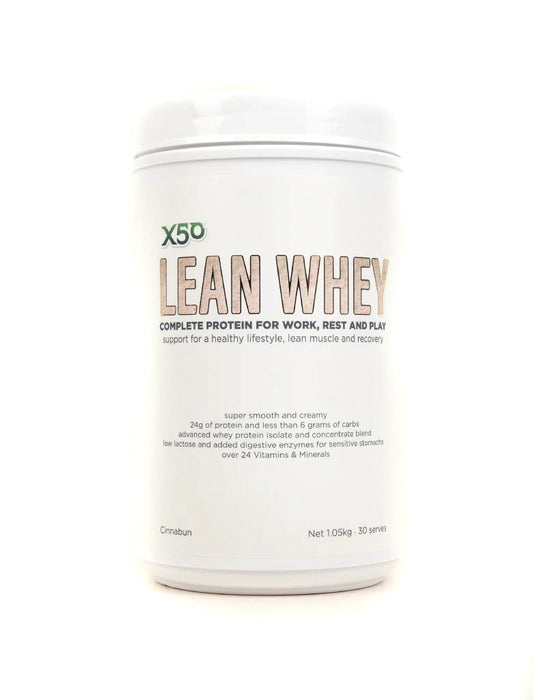 Lean Whey Protein by X50 Lifestyle