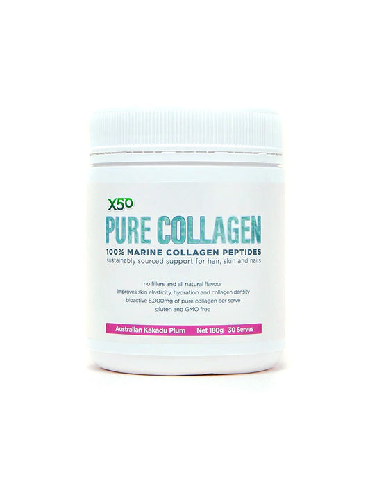 Pure Marine Collagen Peptides 180g by X50 Lifestyle
