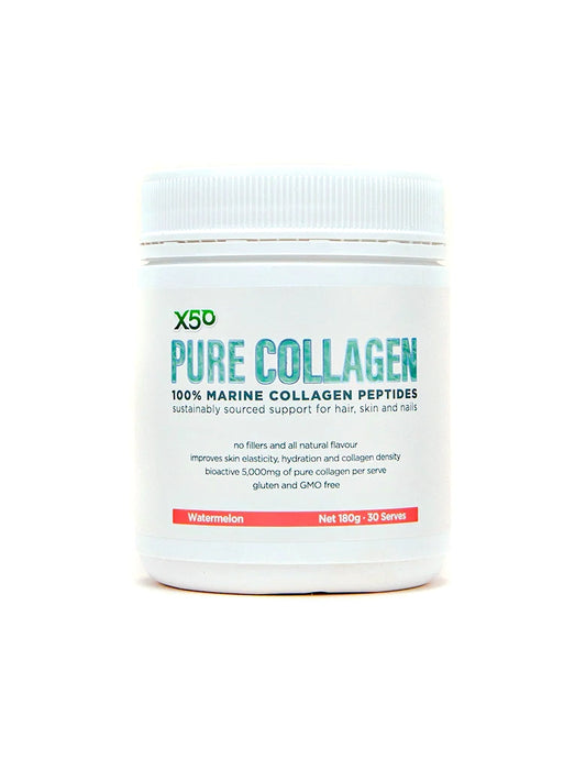 Pure Marine Collagen Peptides 180g by X50 Lifestyle