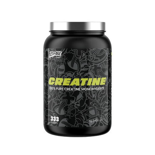 Pure Creatine Monohydrate Supplement 1kg by Zombie Labs