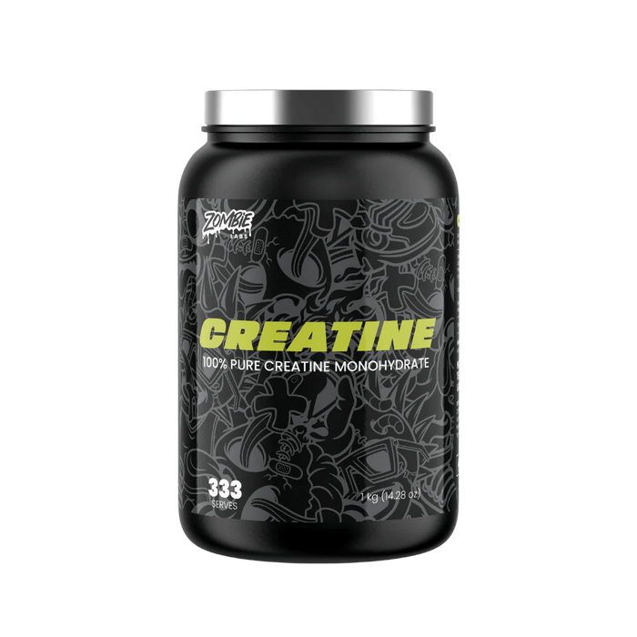 Pure Creatine Monohydrate Supplement 1kg by Zombie Labs