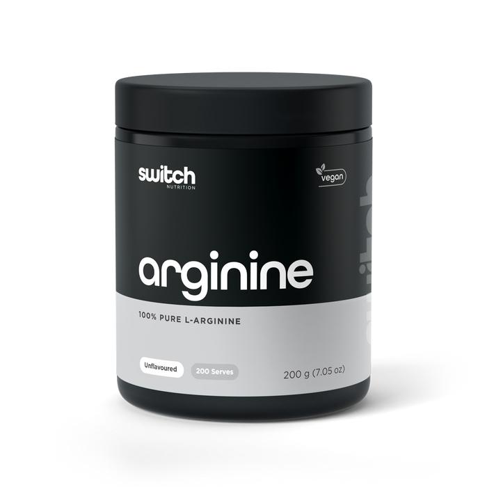 100% Pure L-Arginine by Switch Nutrition