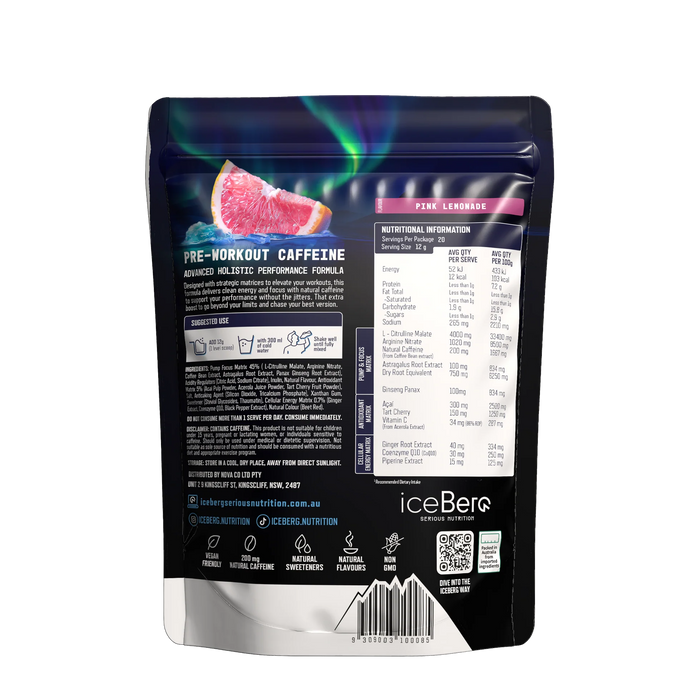 Pre Workout by Iceberg Serious Nutrition