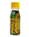 Bottle of Pickle Juice shot on a white background for Electrolyte and Recovery Supplement