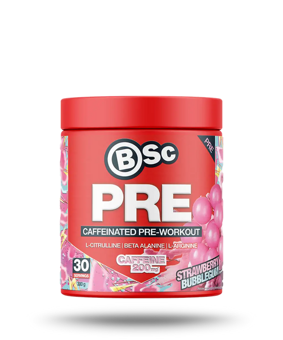 PRE Caffeinated Pre Workout 300g by Body Science