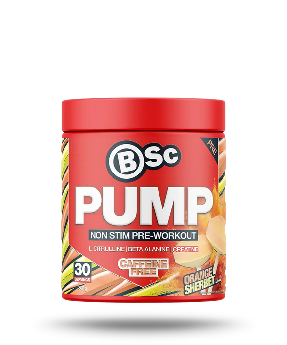 PUMP Non-Stim Pre-Workout 300g by Body Science