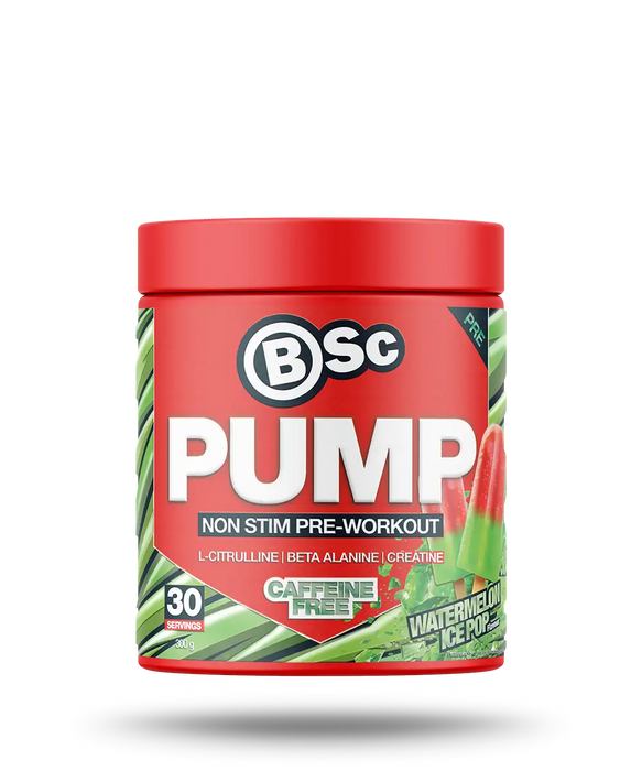 PUMP Non-Stim Pre-Workout 300g by Body Science