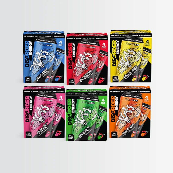 Disorder Energy RTD Variety Pack by Faction Labs