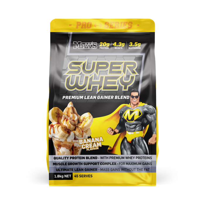 Pro Series SuperWhey Lean Muscle Gainer by Maxs