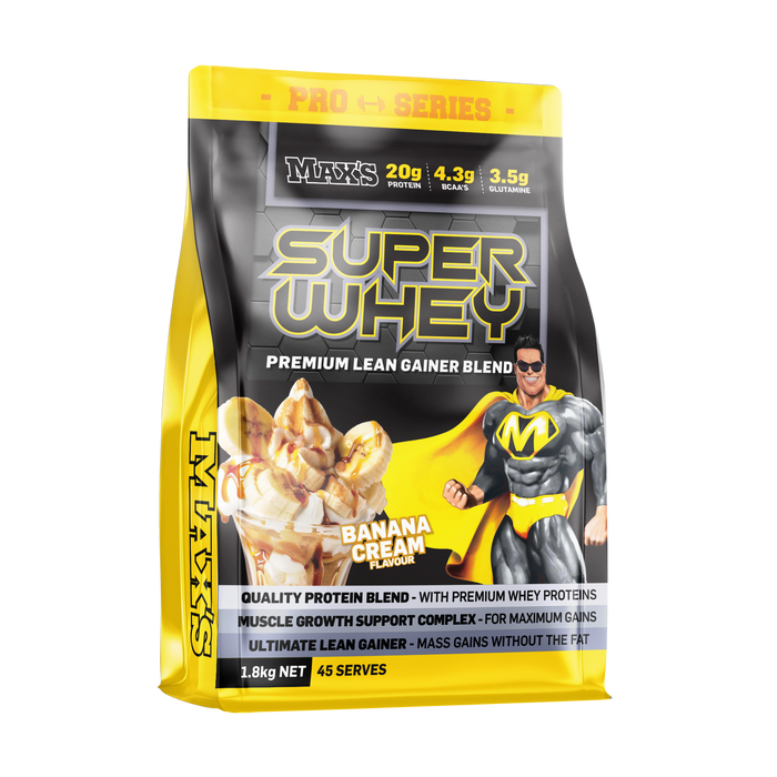 Pro Series SuperWhey Lean Muscle Gainer by Maxs