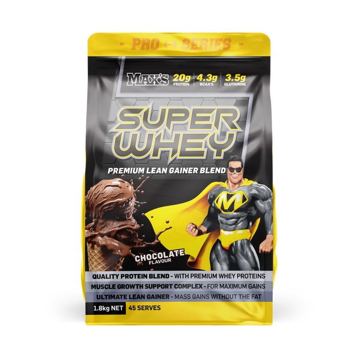 Pro Series SuperWhey Lean Muscle Gainer by Maxs