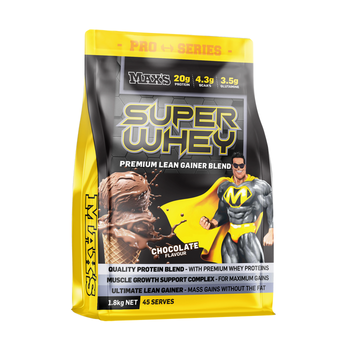 Pro Series SuperWhey Lean Muscle Gainer by Maxs