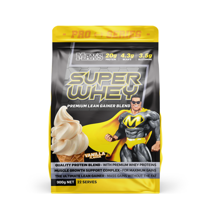 Pro Series SuperWhey Lean Muscle Gainer by Maxs