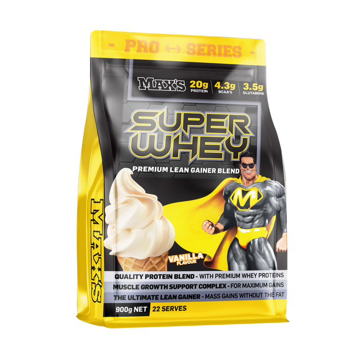 Pro Series SuperWhey Lean Muscle Gainer by Maxs