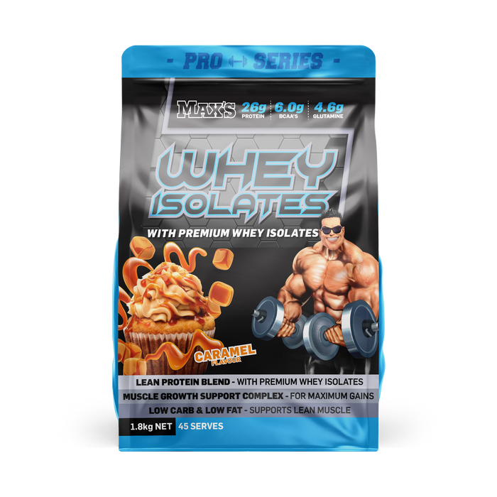 Pro Series Whey Isolates by Maxs
