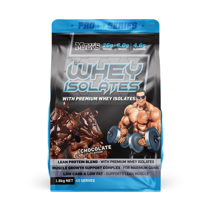 Pro Series Whey Isolates by Maxs