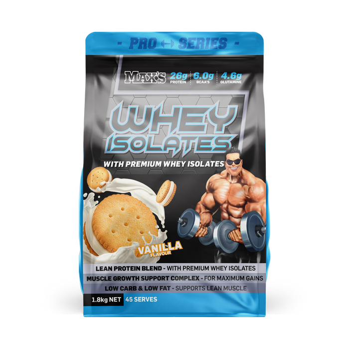 Pro Series Whey Isolates by Maxs