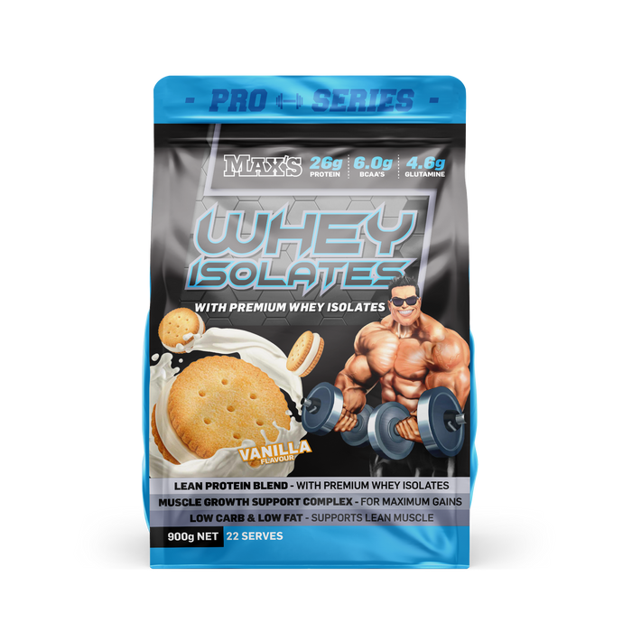Pro Series Whey Isolates by Maxs