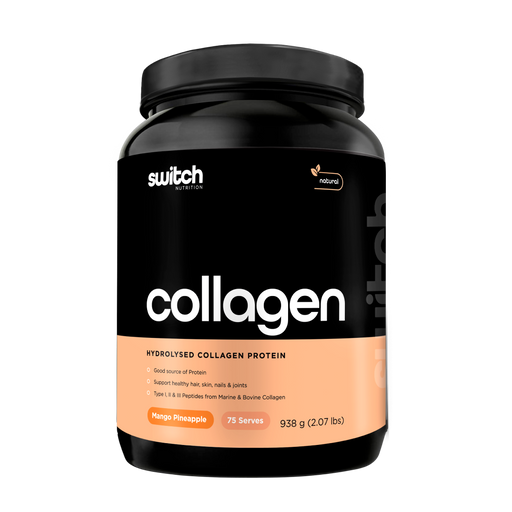 Collagen Switch by Switch Nutrition Mango Pineapple Flavour at Supplements Central.webp