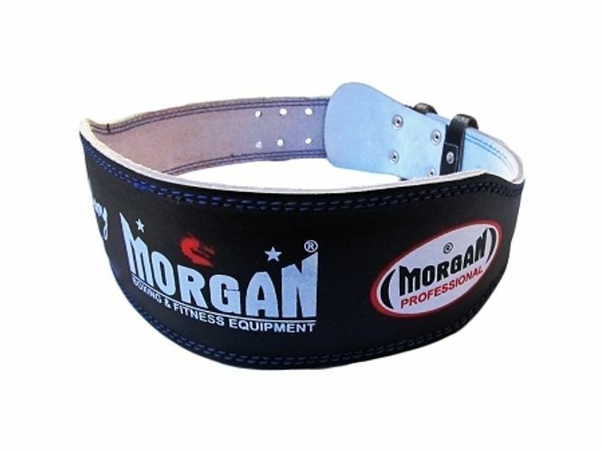 Morgan Professional 10Cm Wide Leather Weight Lifting Belt