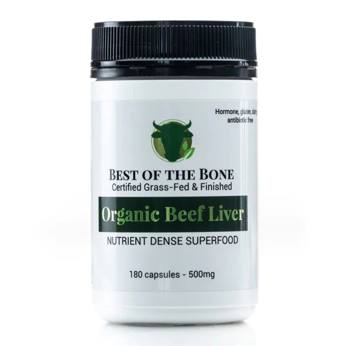 Organic Beef Liver Caps by Best Of The Bone