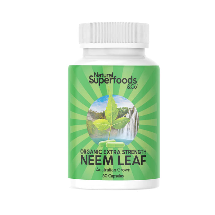 Organic Neem Leaf Extra Strength by Natural Superfoods and Co