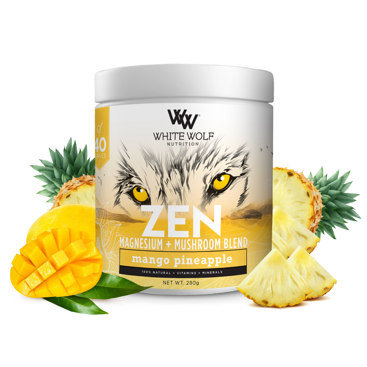 Zen Magnesium + Mushroom Blend by White Wolf Nutrition — Supplements ...