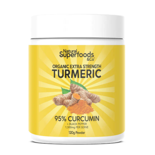 Turmeric and Curcumin by Natural Superfoods and Co 120g