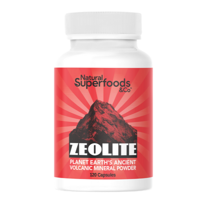 Micronised Zeolite 120 Caps by Natural Superfoods and Co