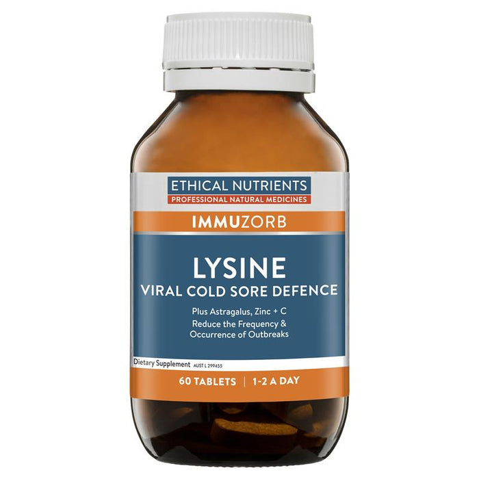 Lysine Viral Cold Sore Defence by Ethical Nutrients