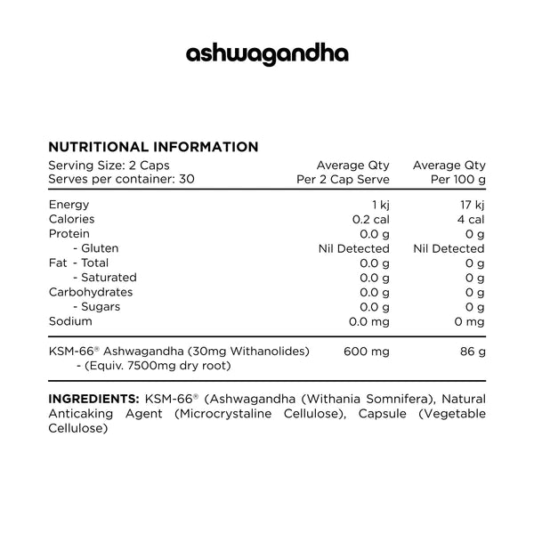 Ashwagandha by Switch Nutrition